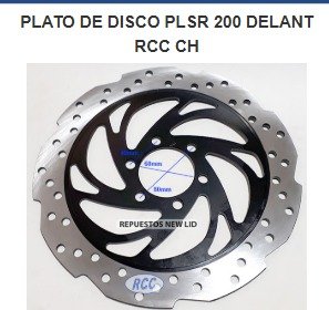 Disco freno delan.