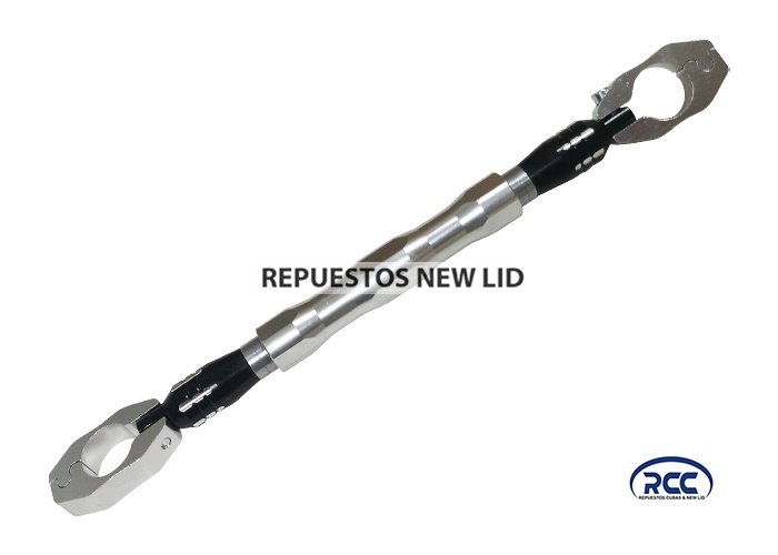 BARRA DE TIMON AJUSTABLE PLATA-CROMADO