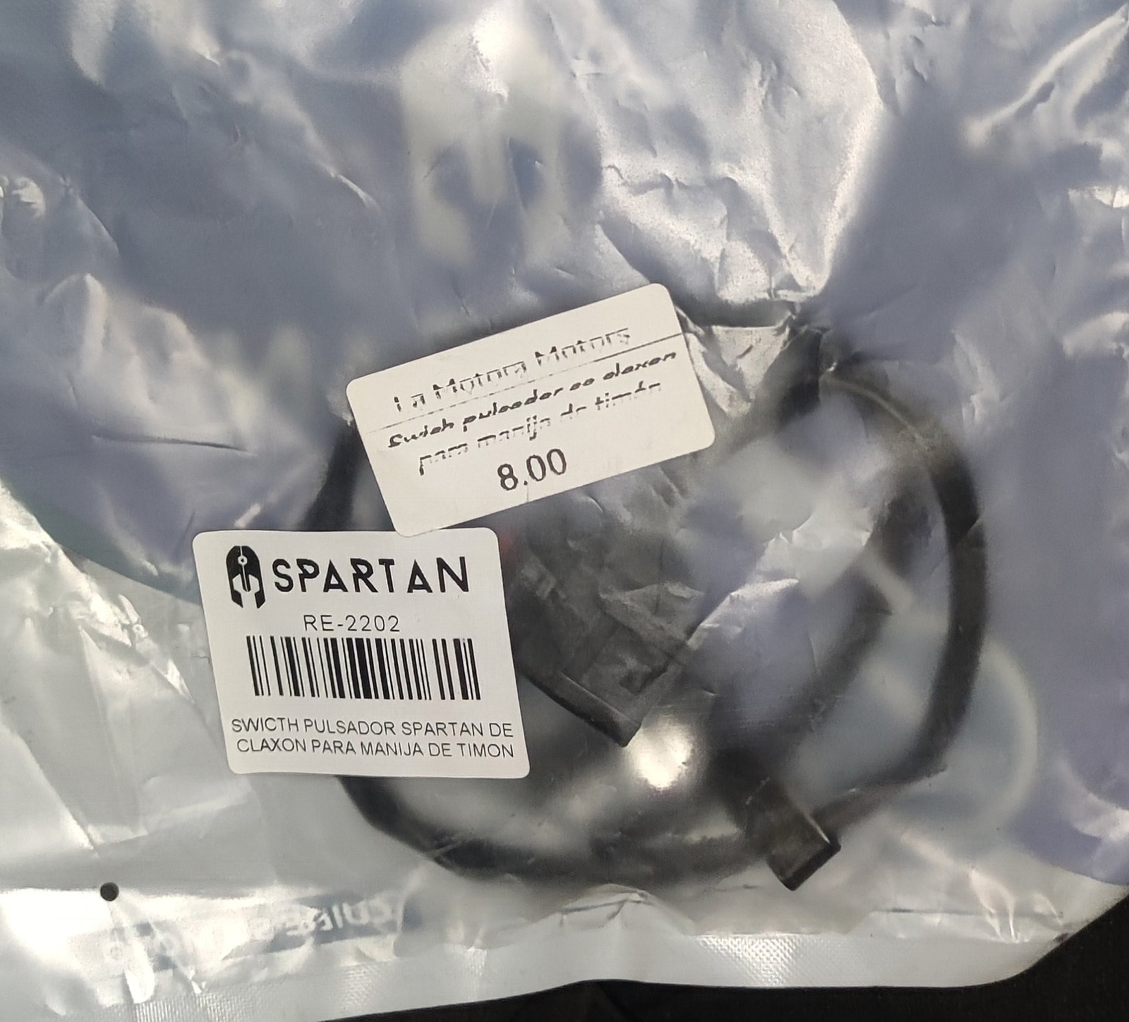 Swicht pulsador de claxon 