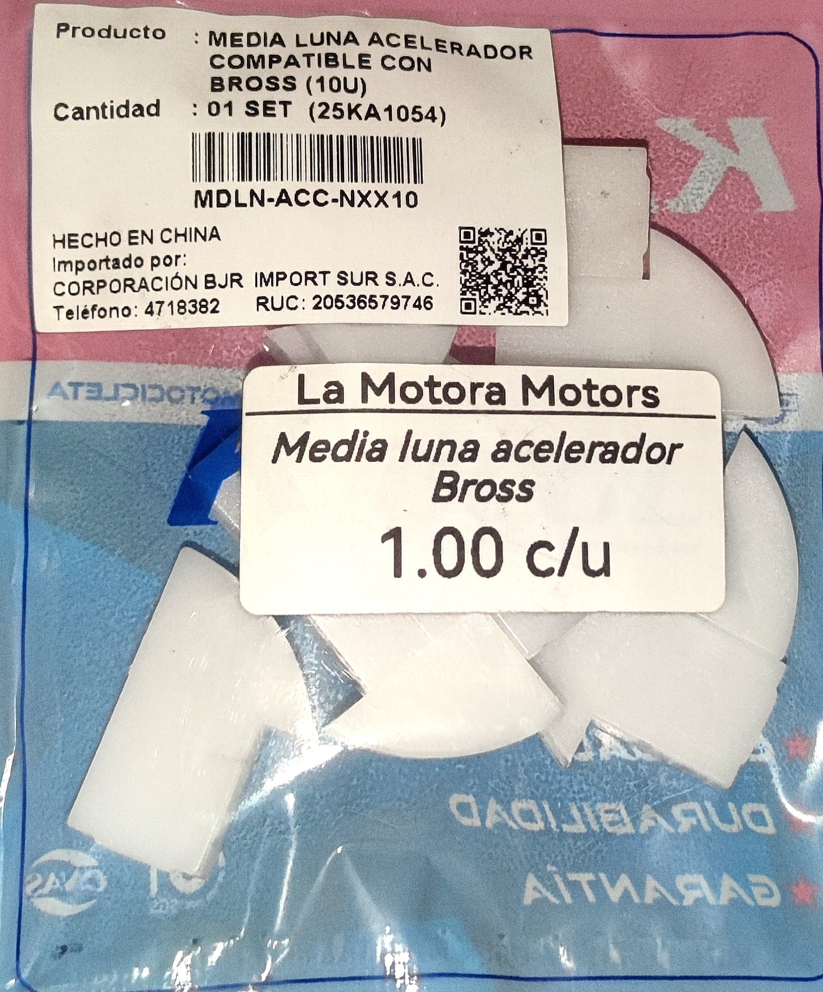 Media Luna Acelerador BROSS